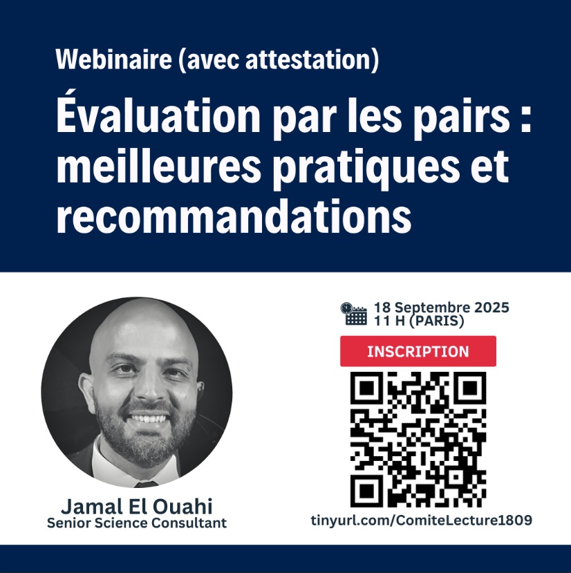 Titre : Évaluation par les pairs : meilleures pratiques et recommandations.