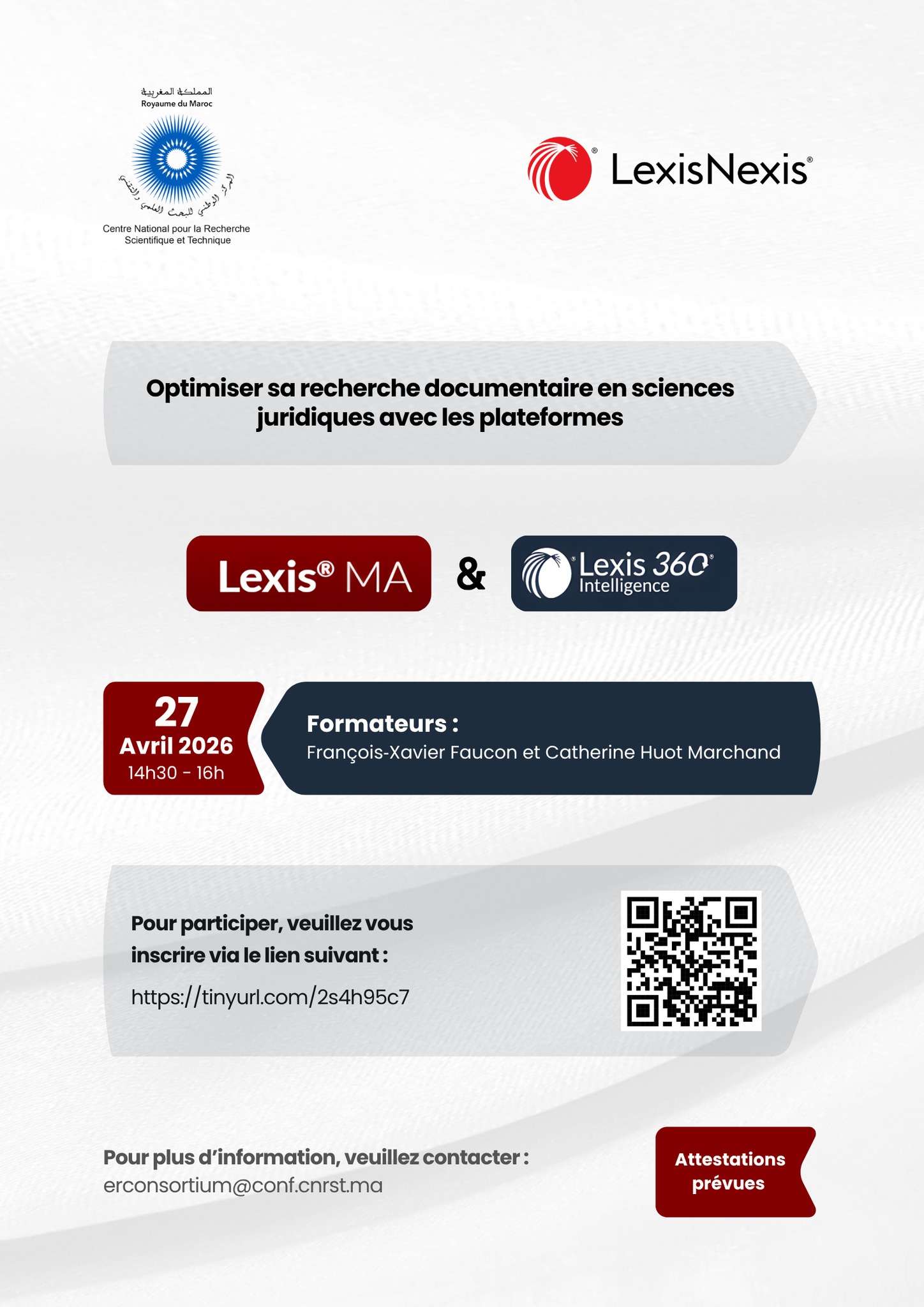 Optimiser sa recherche documentaire en sciences juridiques avec les plateformes Lexis MA et Lexis 360 intelligence