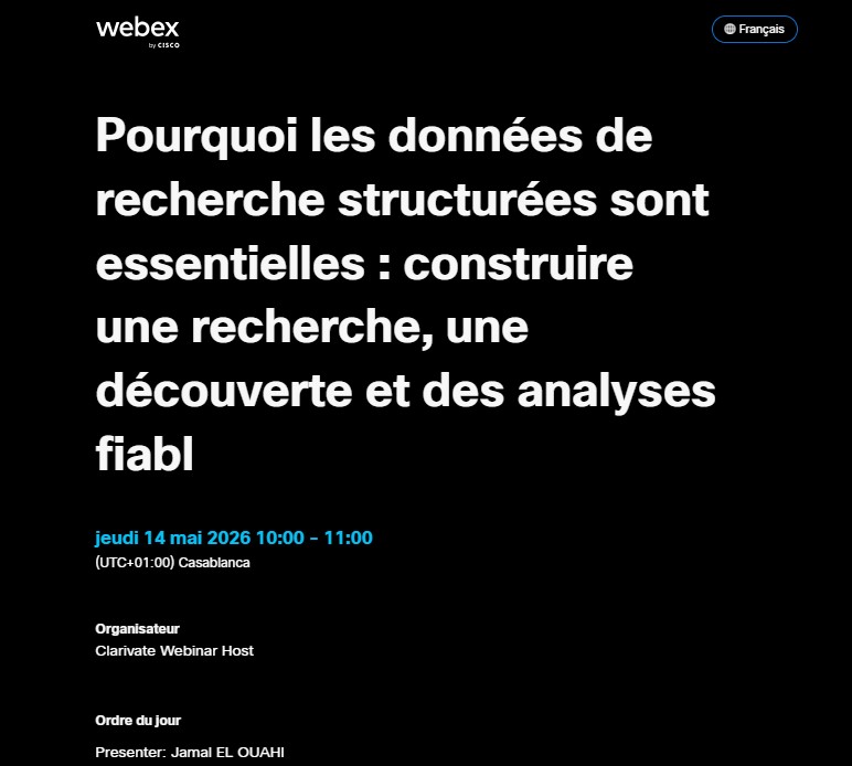Clarivates_Pourquoi les données de recherche structurées sont essentielles